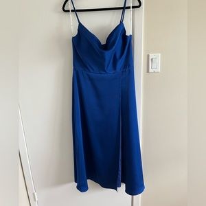 AW Royal Blue Bridesmaids Dress